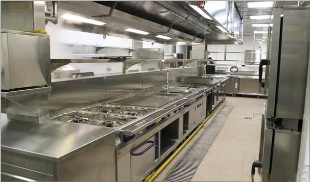 西南石油局一食堂不锈钢厨房设备项目图片2