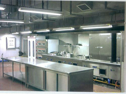 食堂厨房工程现场图