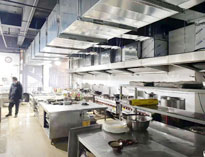 四川大型不锈钢厨房设备厂家告诉你商用厨房室内温度控制规范