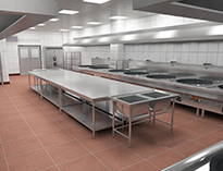 四川大型厨房设备生产厂家告诉你商用厨房工程分为几个阶段