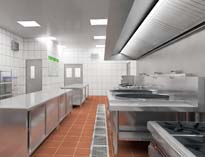 食堂厨具厨房设备生产厂家给你讲讲商用厨房设备用电规范