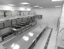 食堂厨房设备厂家告诉你大型工厂食堂厨房设备包含哪些