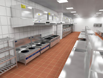 不锈钢厨具生产厂家告诉你商用厨房设计的标准有哪些