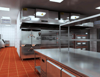 餐饮厨房设备厂家告诉你商用厨房设备的摆放标准