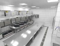 重庆学校厨房设备厂家告诉你学校食堂厨房工程的布局