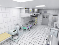 乐山厨房设备厂家告诉你食堂厨房工程注意事项