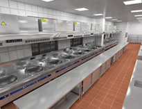 贵州排名前十厨房设备公司告诉你酒店餐饮厨房安全设计注意事项