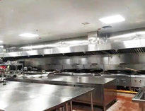 宜宾工厂食堂厨房设备厂家告诉你厨房抽排系统包含设备