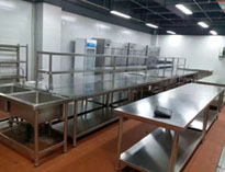 四川学校厨房工程公司告诉你如何保养不锈钢厨具，减少厨具保养次数?