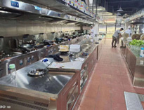 四川学校厨房设备厂家告诉你商用厨房的排烟通风问题及其设计要点