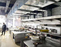 四川酒店厨房设备厂家告诉你酒店饭店厨房如何做好透气通风设计