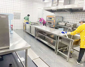 西安多元欢乐世界食堂厨具设备工程项目