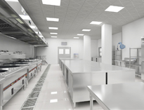 四川大型食堂厨房设备厂家和你谈谈食堂厨房排水有几种方式