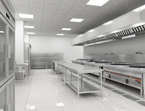 泸州食堂厨房设备公司告诉你员工食堂厨房设计如何保证采光