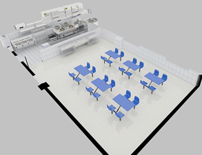 整体厨房设备供应商告诉你连锁餐饮店都有哪些厨房设备