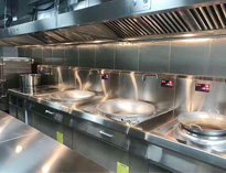 学校食堂厨房设备工厂告诉你商用厨房燃气泄漏检测方法